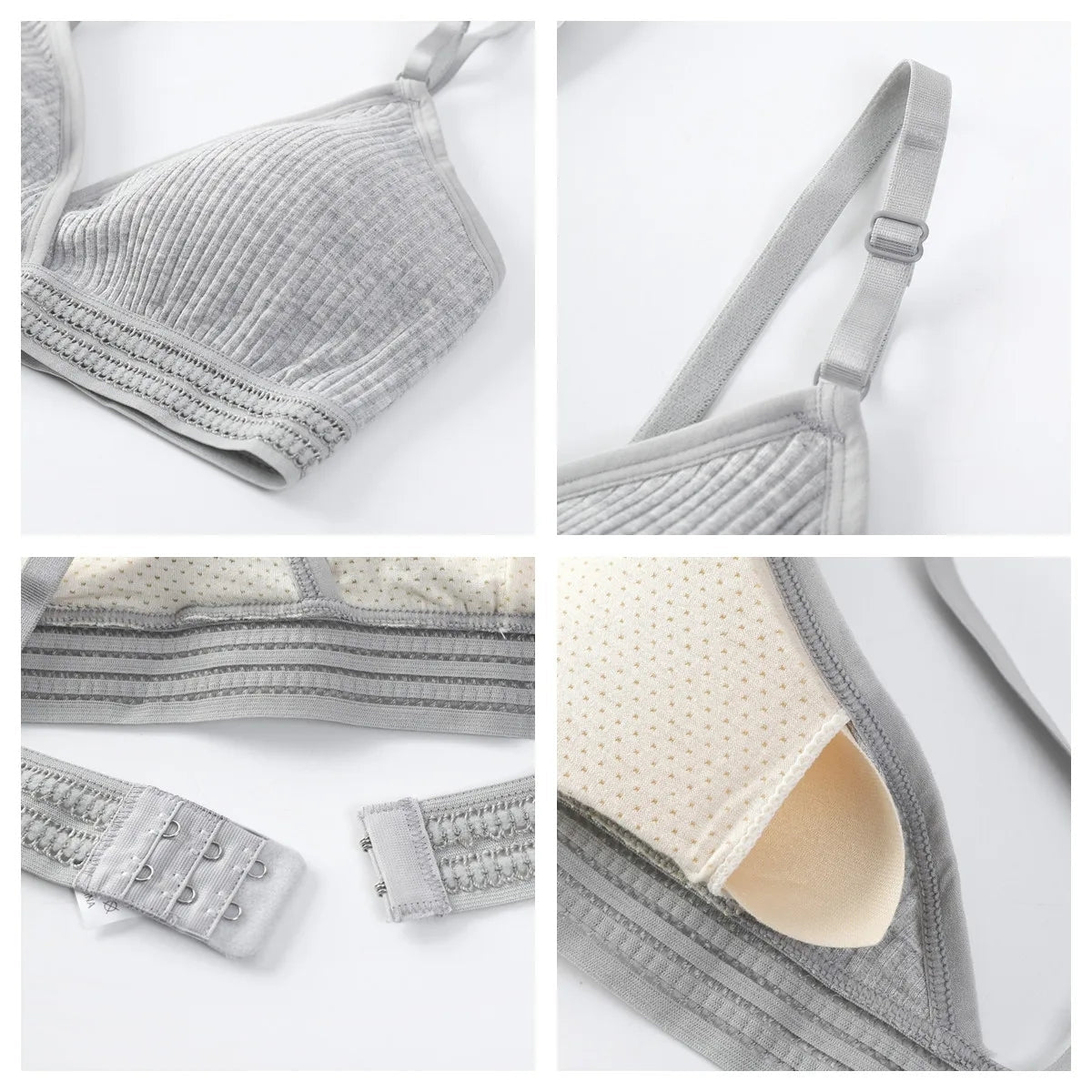 (Pack of 8) Women's  Bra Panty Lingerie Set for Girl's Combo | L-18