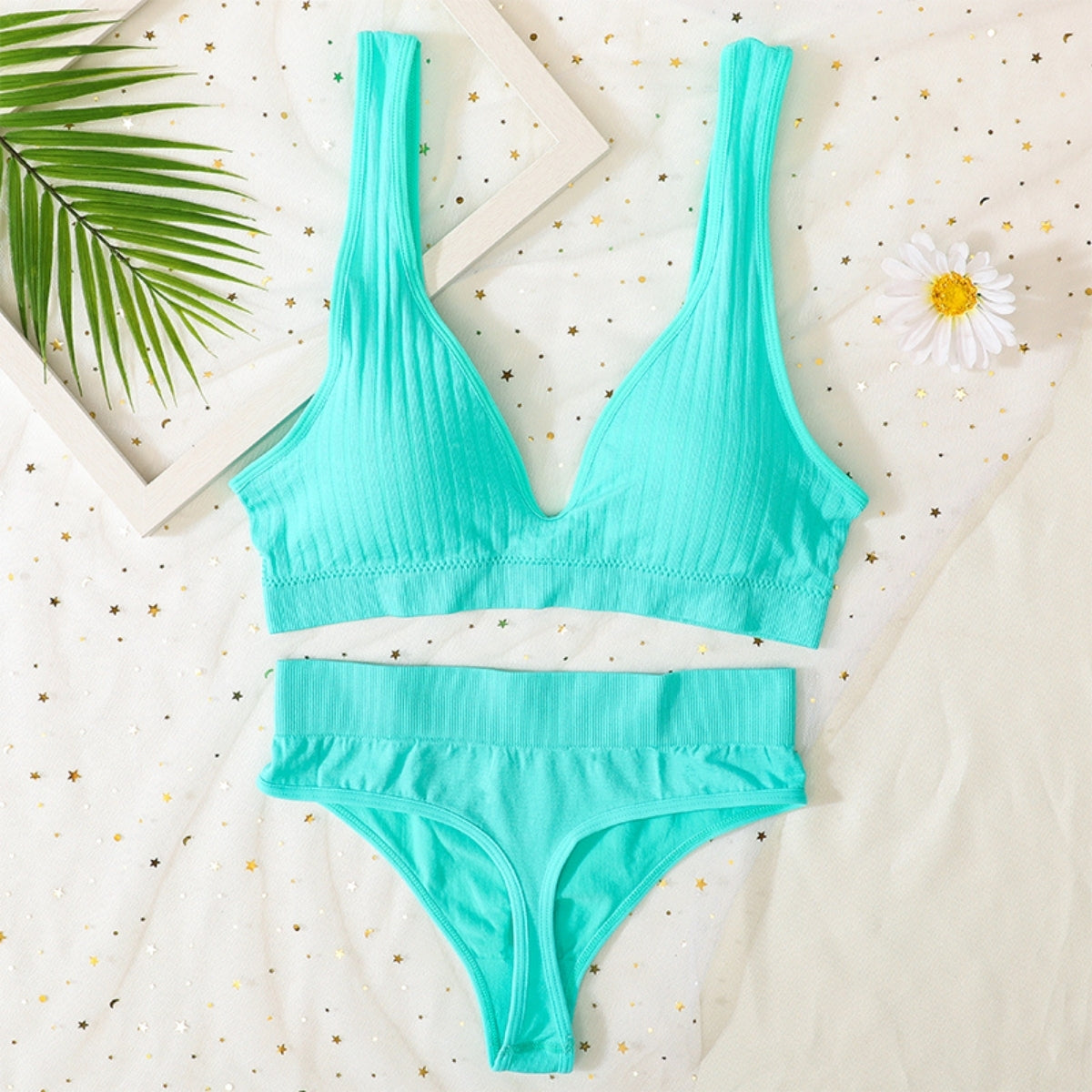 (Pack of 10) Women's Bra Panty Lingerie Set for Girl's Combo -by Zivina | L-97