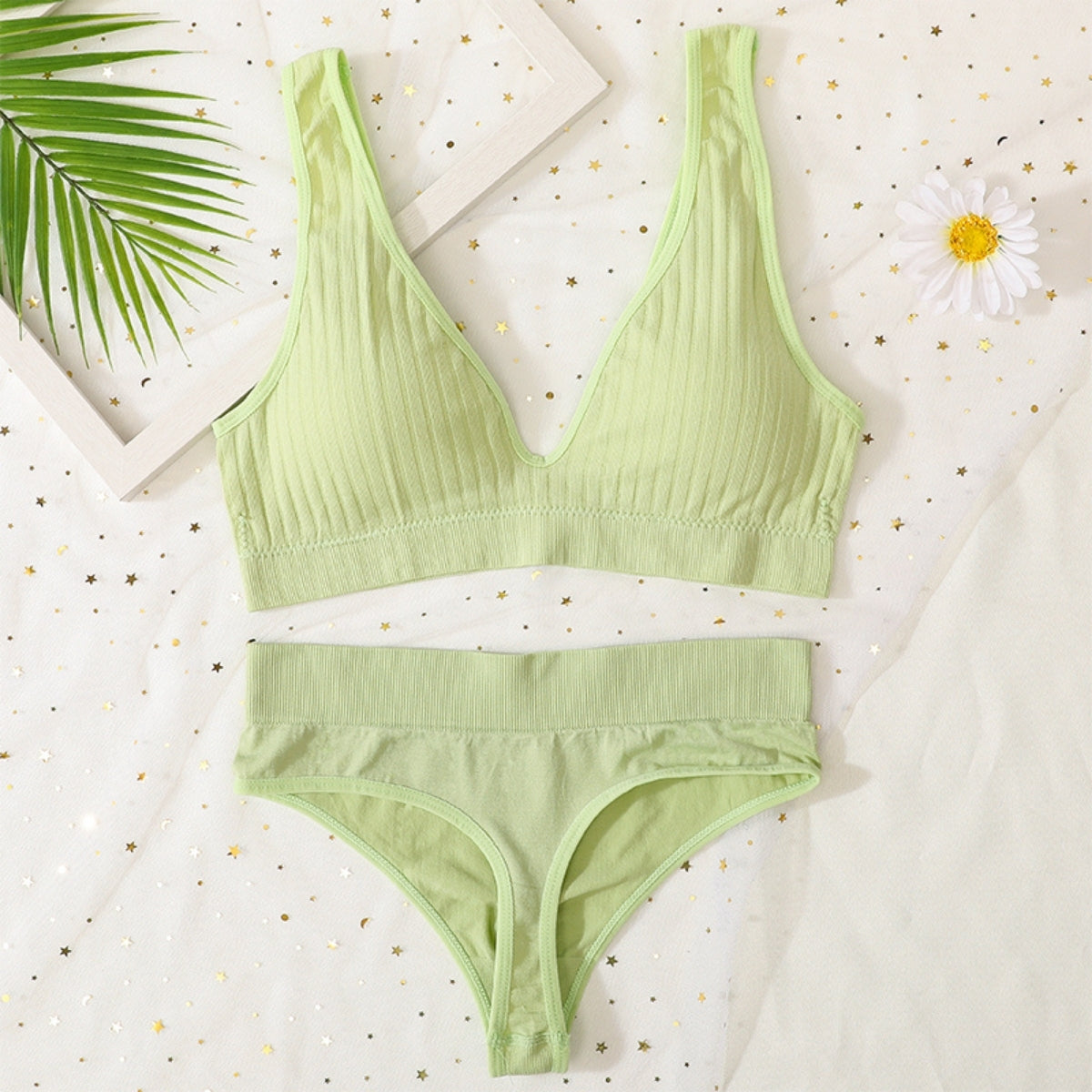 (Pack of 10) Women's Bra Panty Lingerie Set for Girl's Combo -by Zivina | L-97