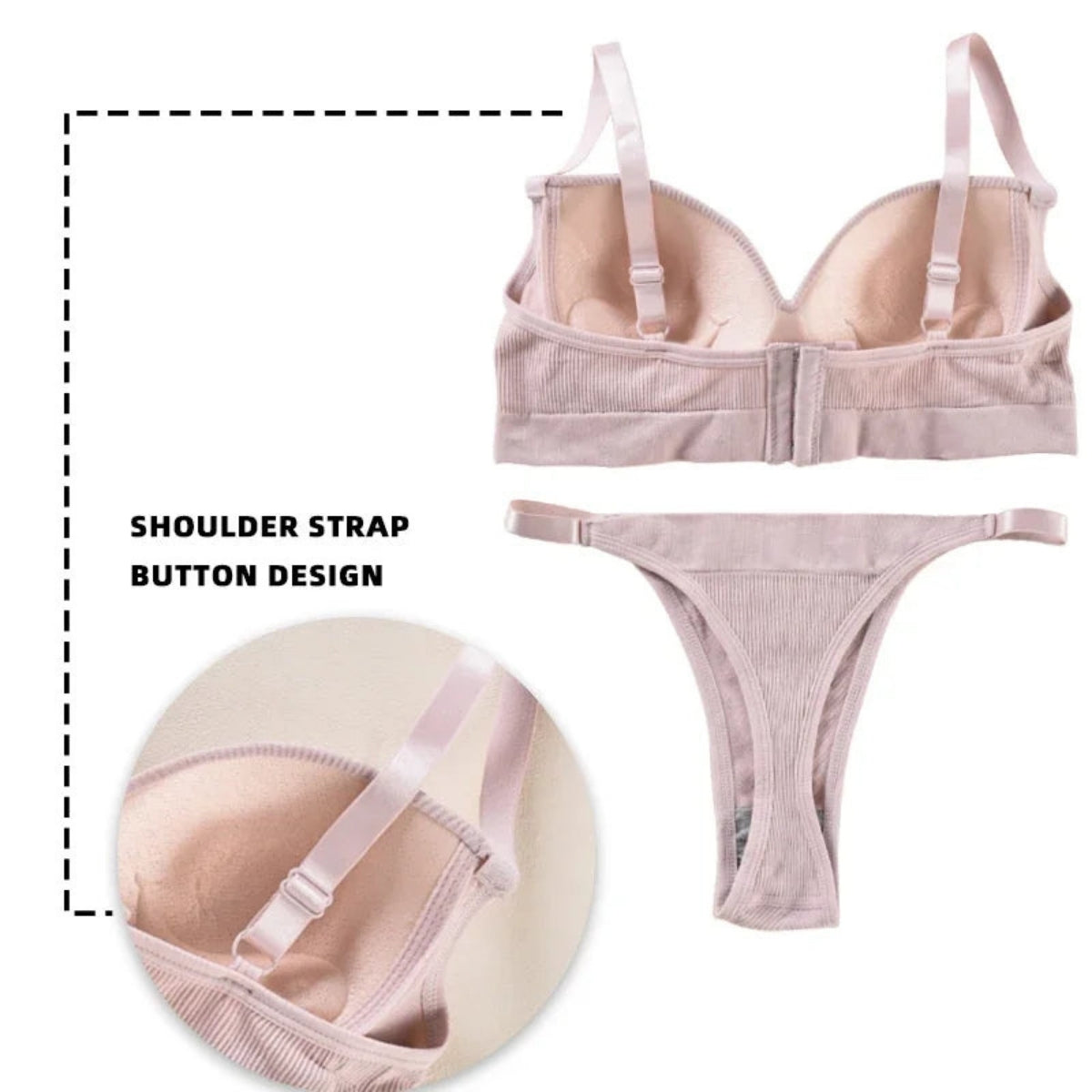 (Pack of 8) Women's  Bra Panty Lingerie Set for Girl's Combo  | L-19