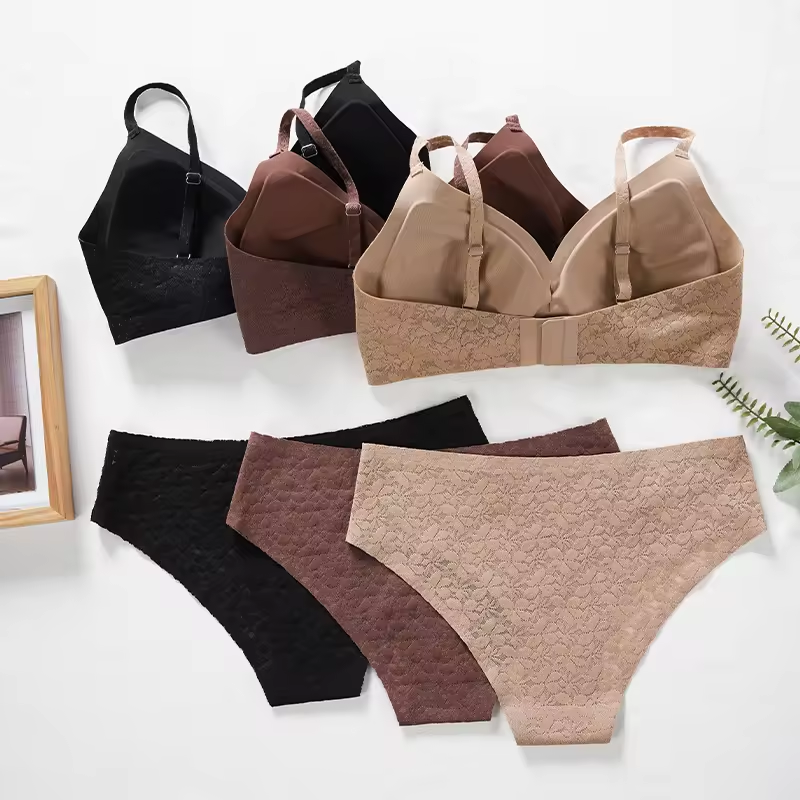 Combo Of 10Bra & panties Sets imported