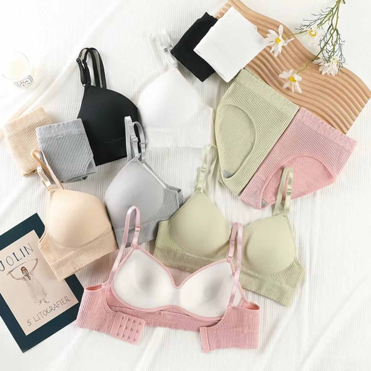 8-Piece Lingerie Combo – Feel Fabulous Every Day | BP-054