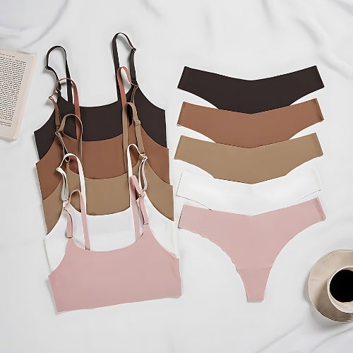 (Pack of 8) Women's  Bra & Panty Lingerie Set for Girl's Combo  | L-47