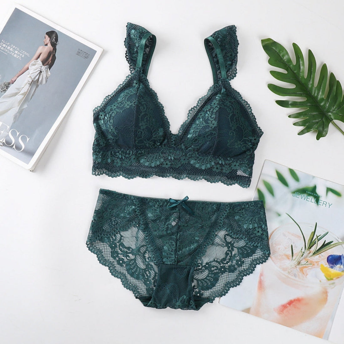 (Pack of 8) Women's  Bra and Panty Lingerie Set for Women | Every Occassion |L-017