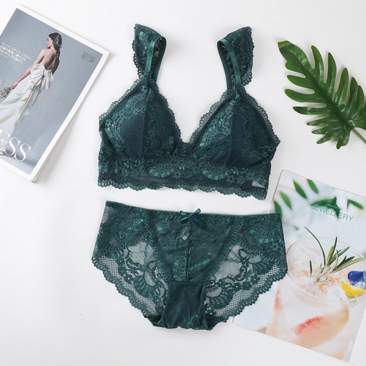 (Pack of 8) Women's  Bra and Panty Lingerie Set for Women | Every Occassion |L-017