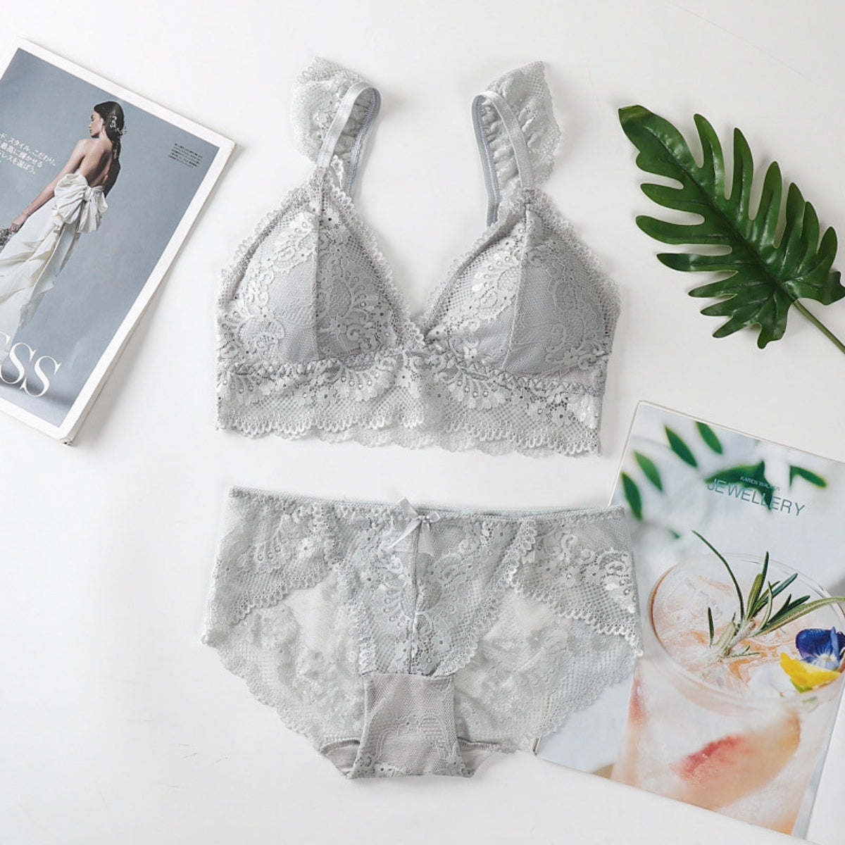 (Pack of 8) Women's  Bra and Panty Lingerie Set for Women | Every Occassion |L-017