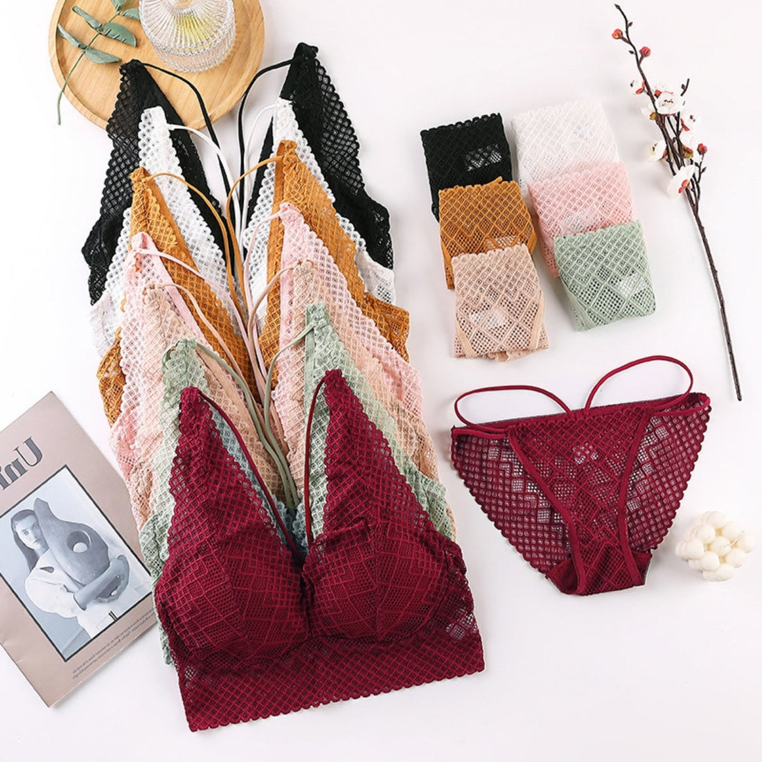 (Pack of 8 )Soft Touch – Cotton Comfort Lingerie Pack| Stylish, Comfortable & Affordable | LP-10