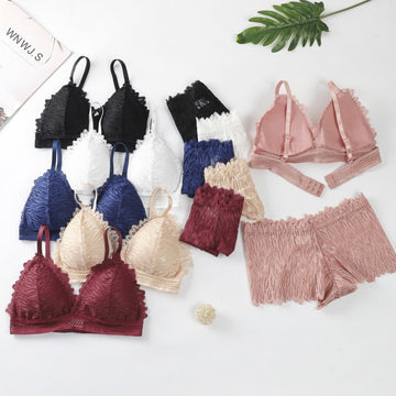 (Pack of 8) Women's  Bra and Panty Lingerie Set for Women | Every Occassion |L-019