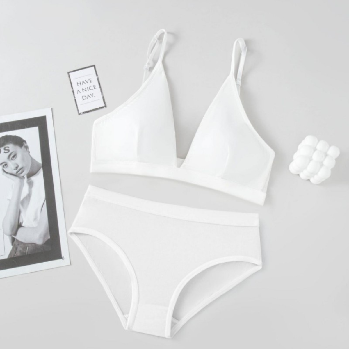 (Pack of 10) Women's  Bra Panty Lingerie Set for Girl's Combo| L-76