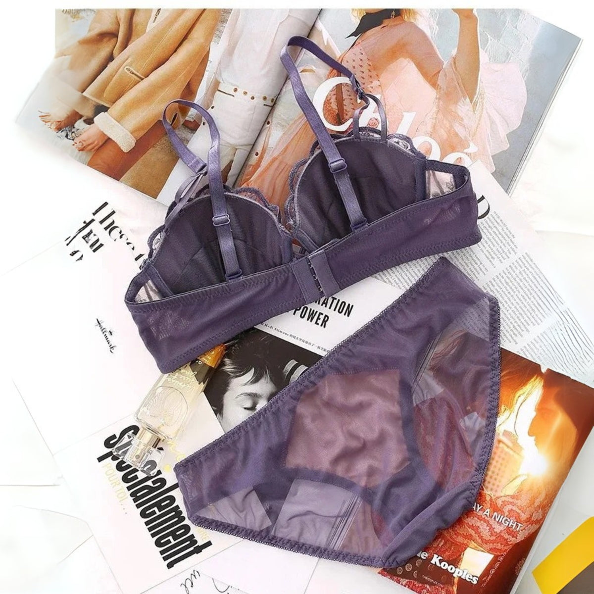 (Pack of 8) Women's Bra Panty Lingerie Set for Girl's Combo  | L-26