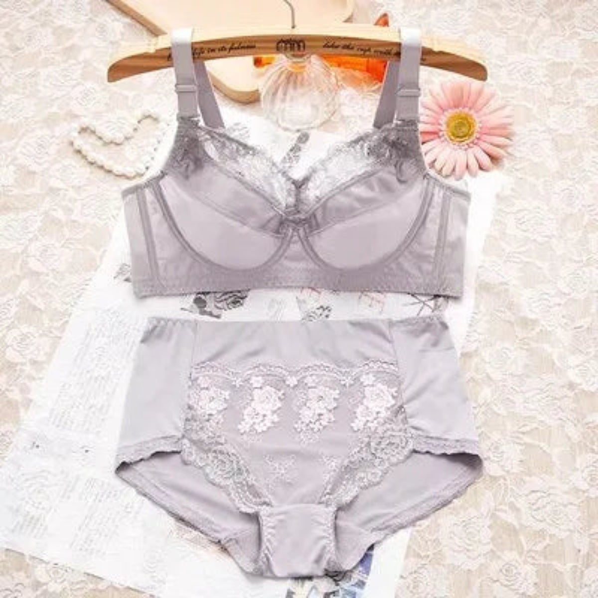 (Pack of 8) Women's  Bra Panty Lingerie Set for Girl's Combo  | L-28