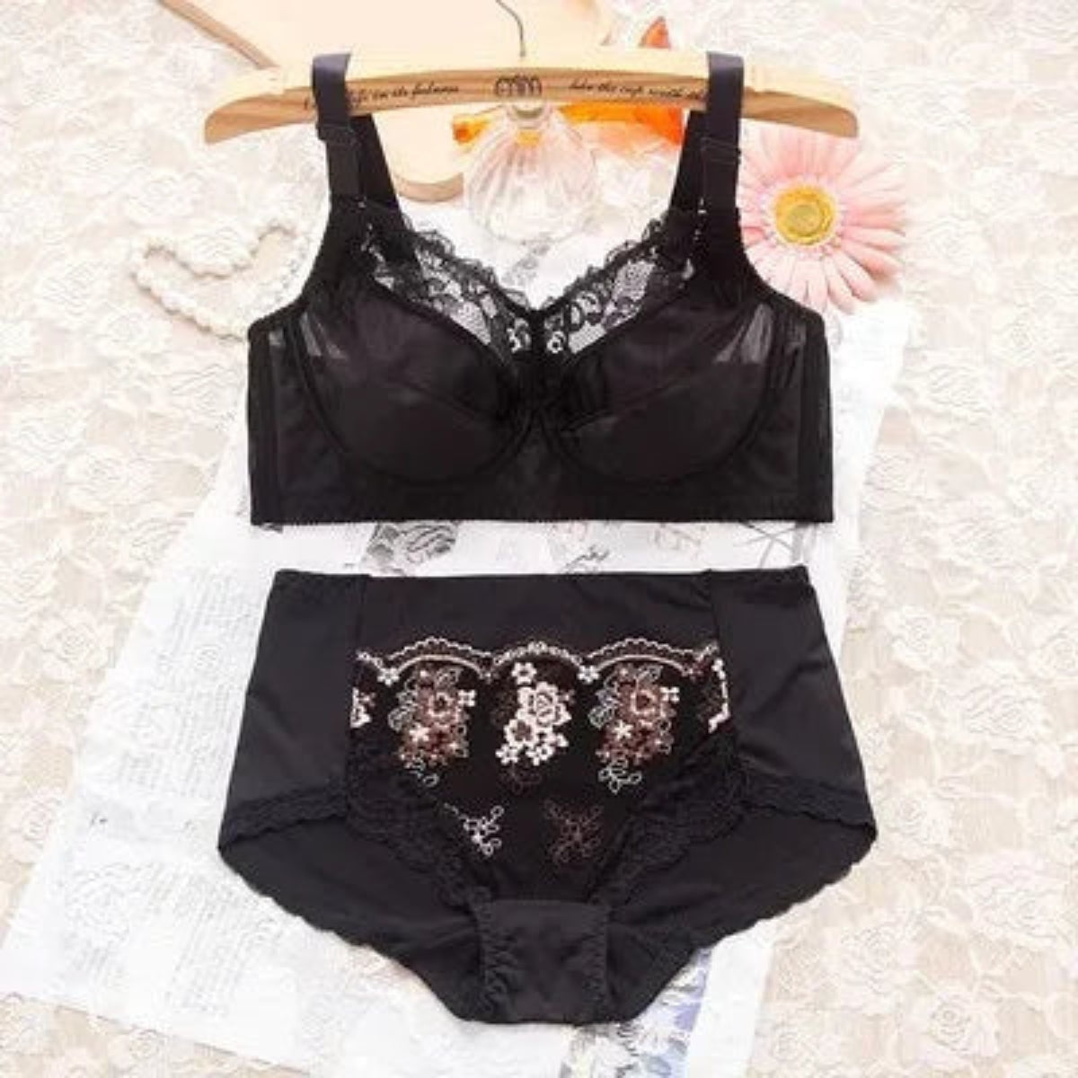 (Pack of 8) Women's  Bra Panty Lingerie Set for Girl's Combo  | L-28