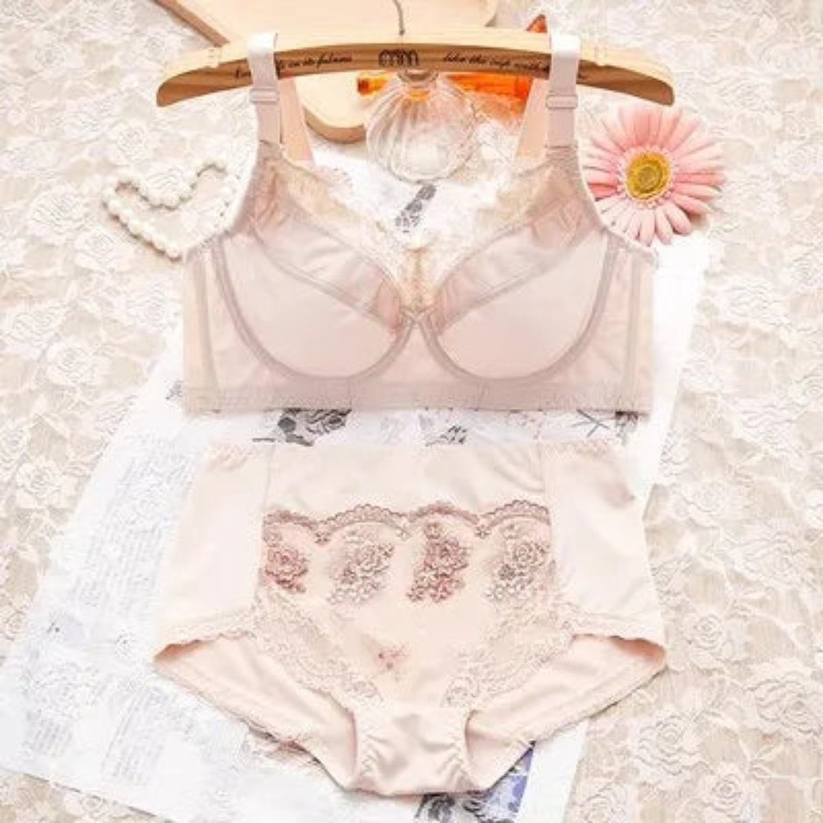 (Pack of 8) Women's  Bra Panty Lingerie Set for Girl's Combo  | L-28