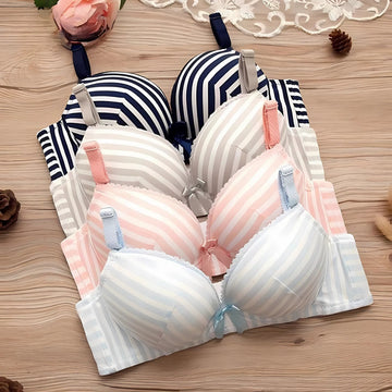 (Pack of 8) Women's  Bra Panty Lingerie Set for Girl's Combo  | L-29