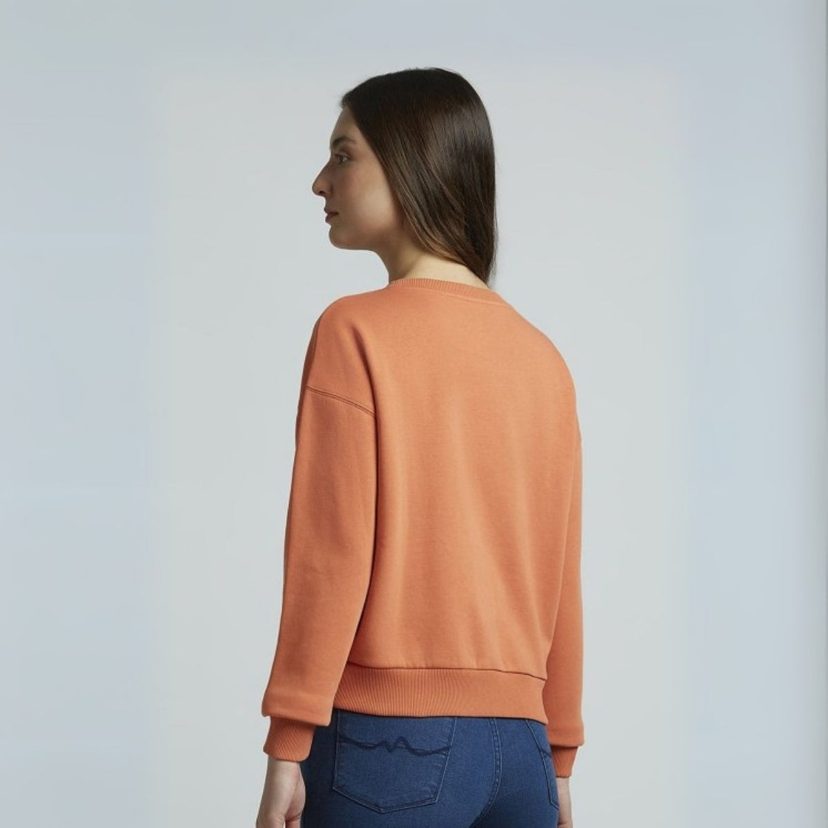 2 Stylish Sweatshirts in Sea-Green & Orange| Soft, Cozy & Trendy | Up to 50% Off |SS-08