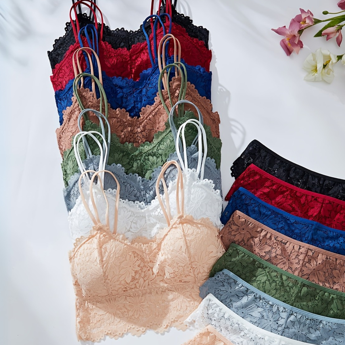 8-Piece Lingerie Combo – Feel Fabulous Every Day | BP-61