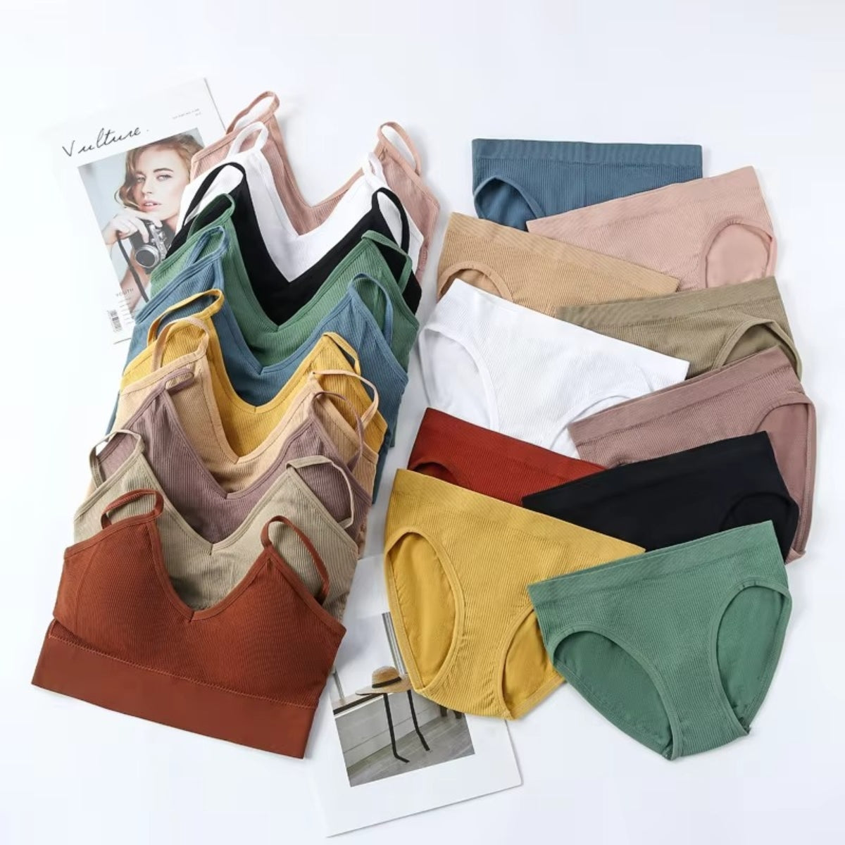 8-Piece Lingerie Combo – Feel Fabulous Every Day | BP-052