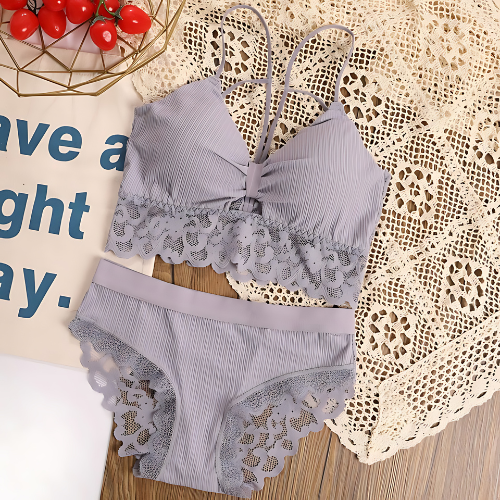 (Pack of 8) Women's Bra Panty Lingerie Set for Girl's Combo  | L-50