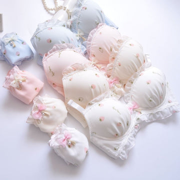 (Pack of 8) Women's  Bra Panty Lingerie Set for Girl's Combo  | L-04