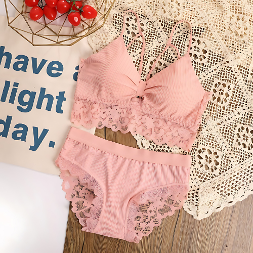 (Pack of 8) Women's Bra Panty Lingerie Set for Girl's Combo  | L-50