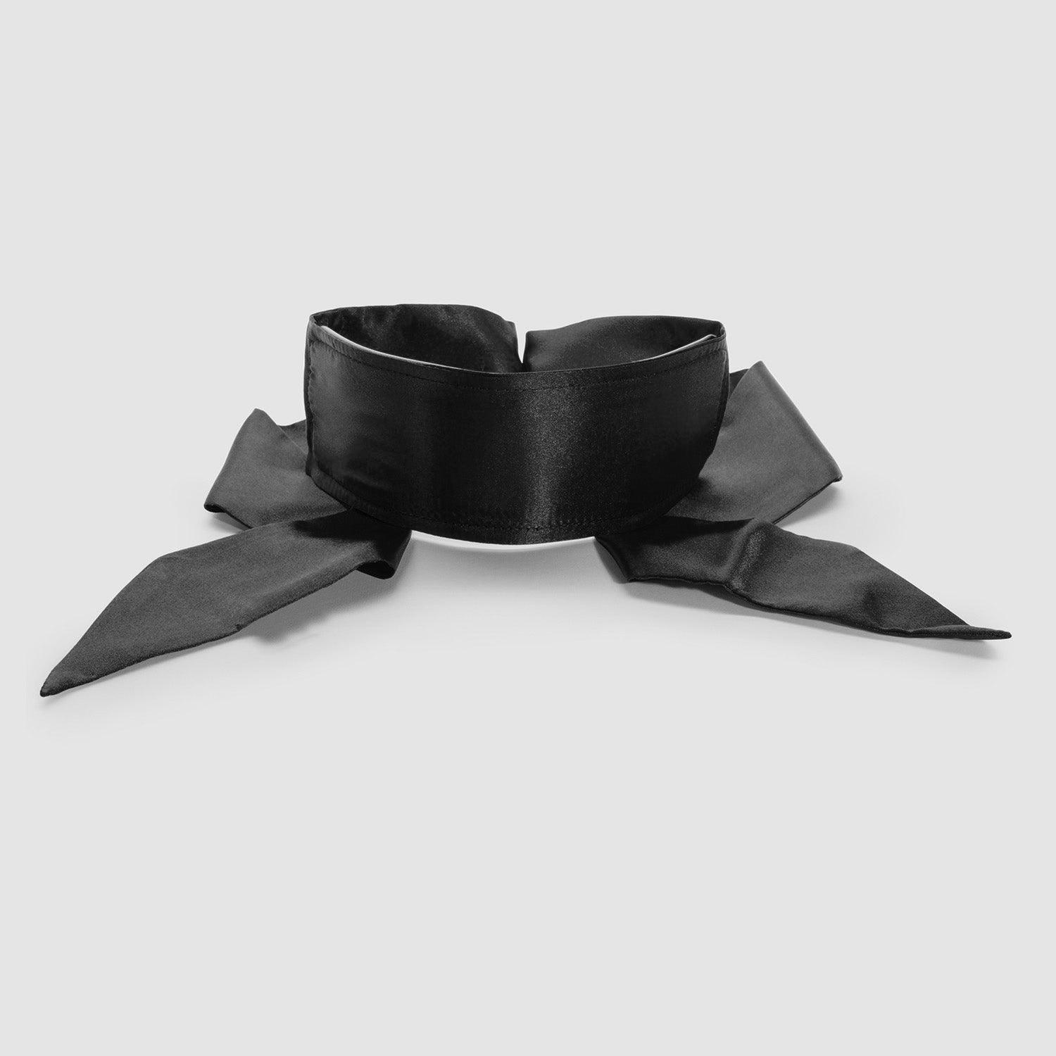 Satin Bed Restraint Kit and Blindfold