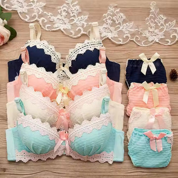 (Pack of 8) Women's  Bra and Panty Lingerie Set for Women | Every Occassion |L-021