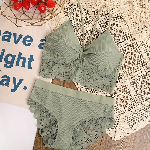 (Pack of 8) Women's Bra Panty Lingerie Set for Girl's Combo  | L-50