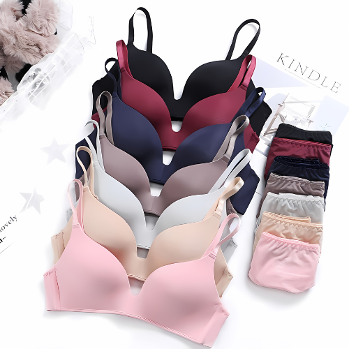 (Pack of 10) Women's Bra Panty Lingerie Set for Girl's Combo | L-58