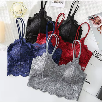 4-Pack Women’s | Trendy Bralette Collection | B-05