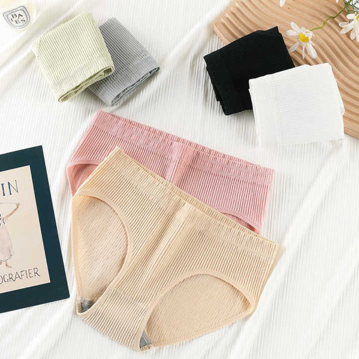 (Pack of 8) Women's  Bra Panty Lingerie Set for Girl's Combo  | L-35