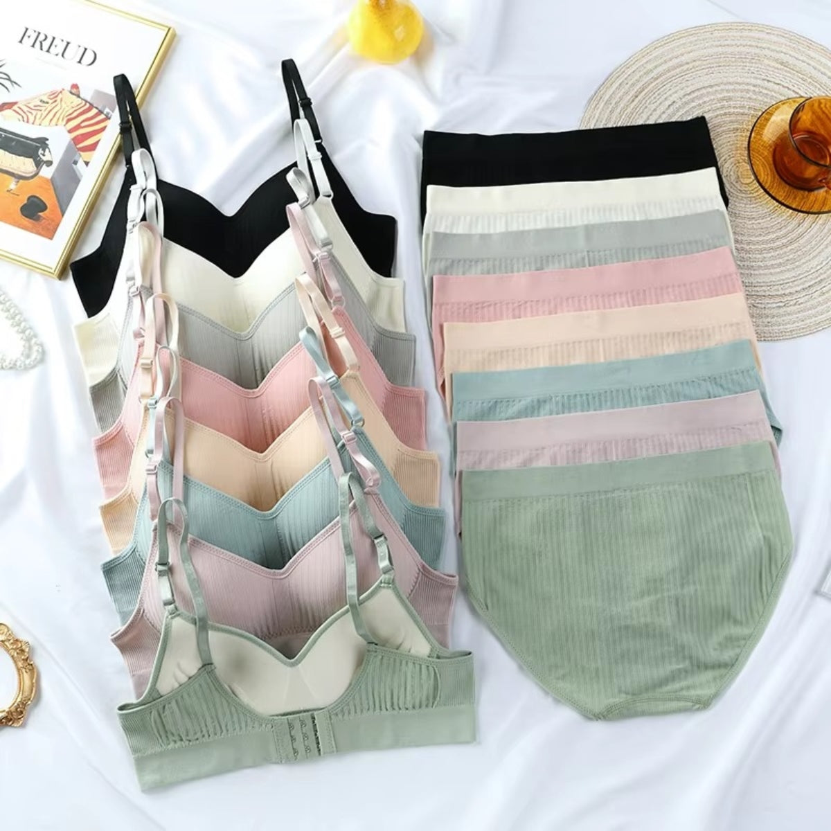 8-Piece Lingerie Combo – Feel Fabulous Every Day | BP-056