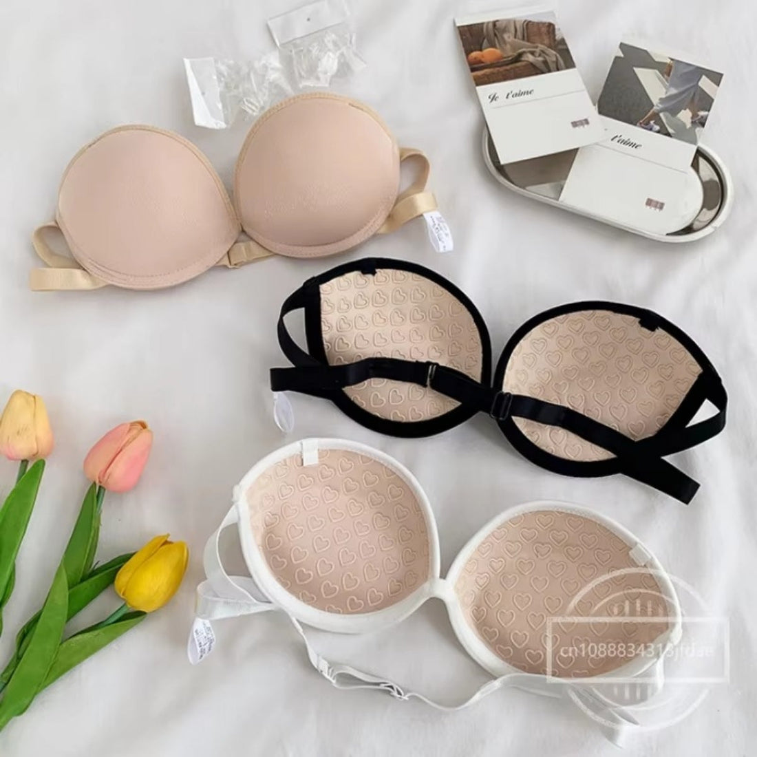 4-Pack Strapless Bras: Your Wardrobe Essentials | SB -04