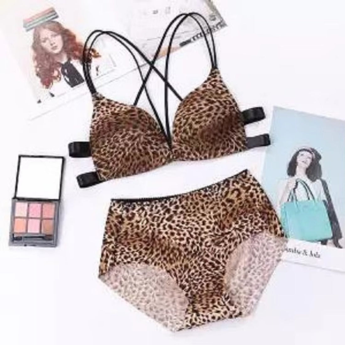 (Pack of 10) Women's Bra Panty Lingerie Set for Girl's | L-147