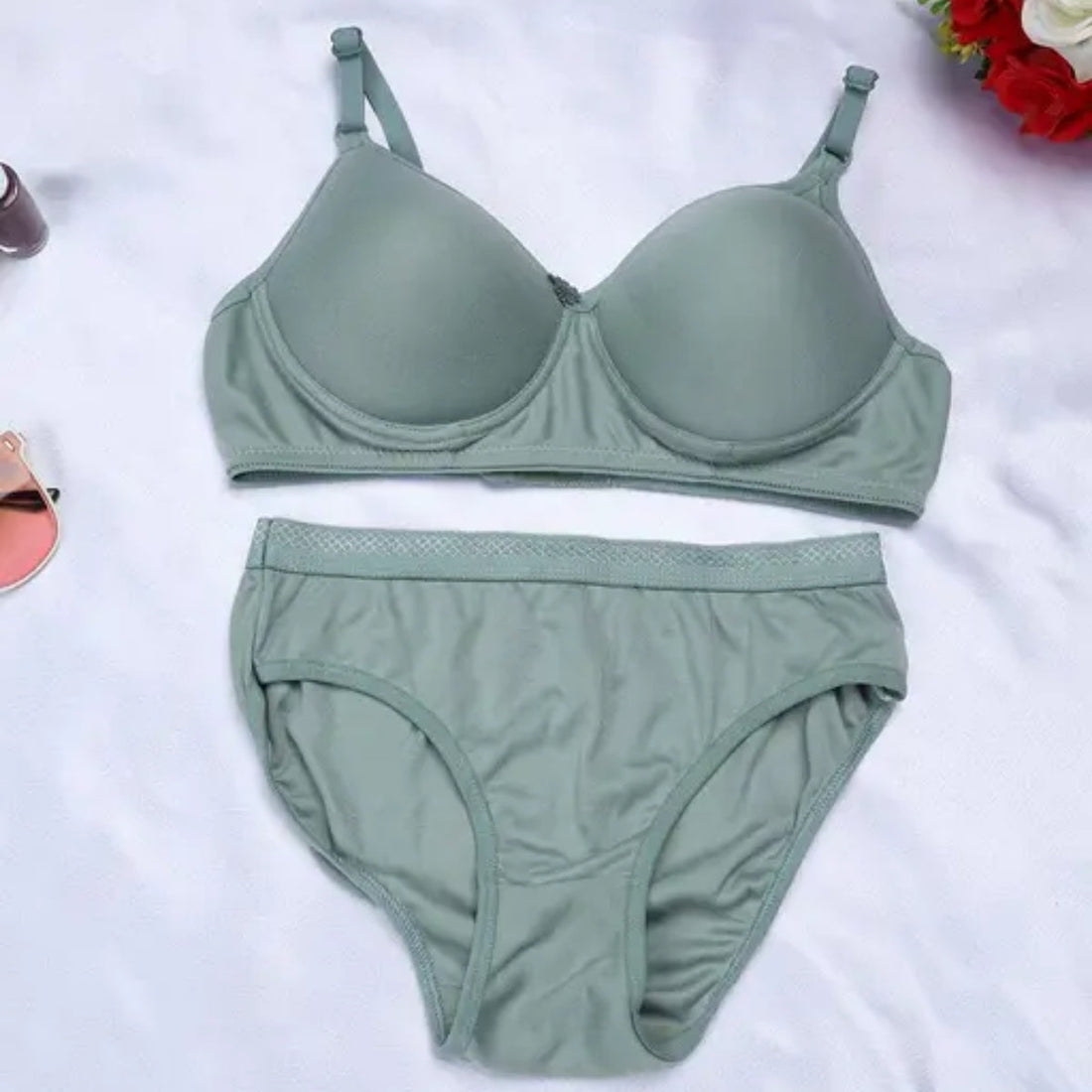 (Pack of 10) Women's  Bra Panty Lingerie Set for Girl's | L-142