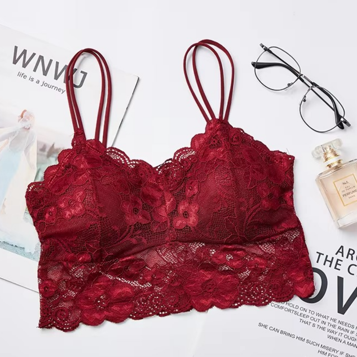 4-Pack Women’s | Trendy Bralette Collection | B-06