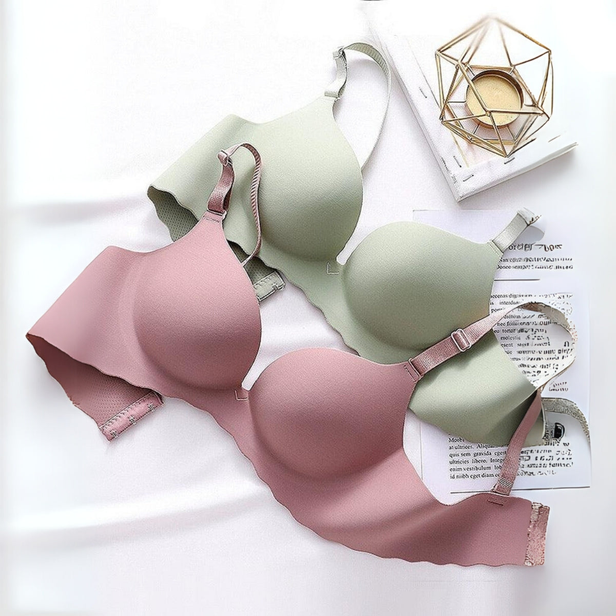 4-Pack Lightweight Push-Up Bras with Padding – Perfect Fit | PB-08