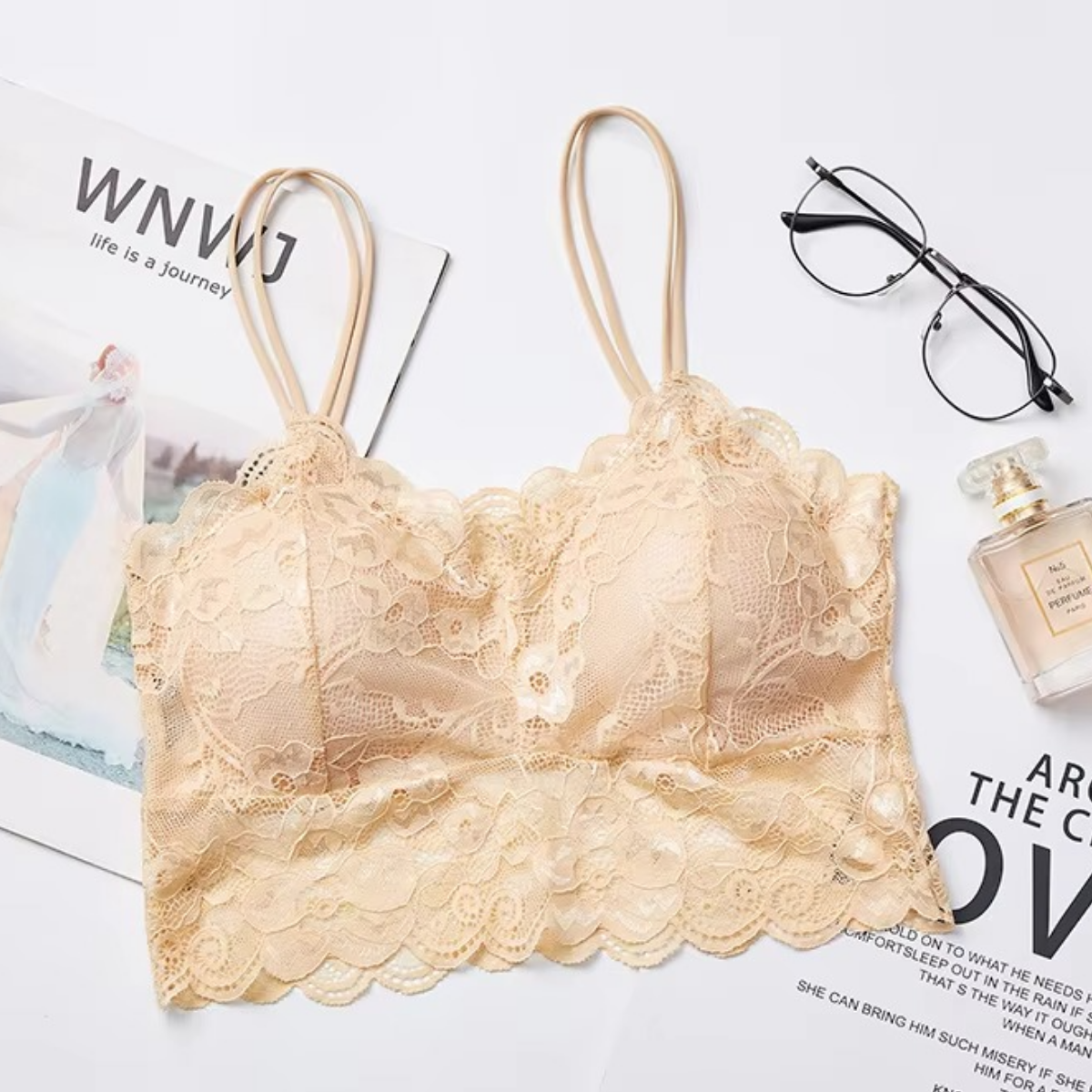 4-Pack Women’s | Trendy Bralette Collection | B-06