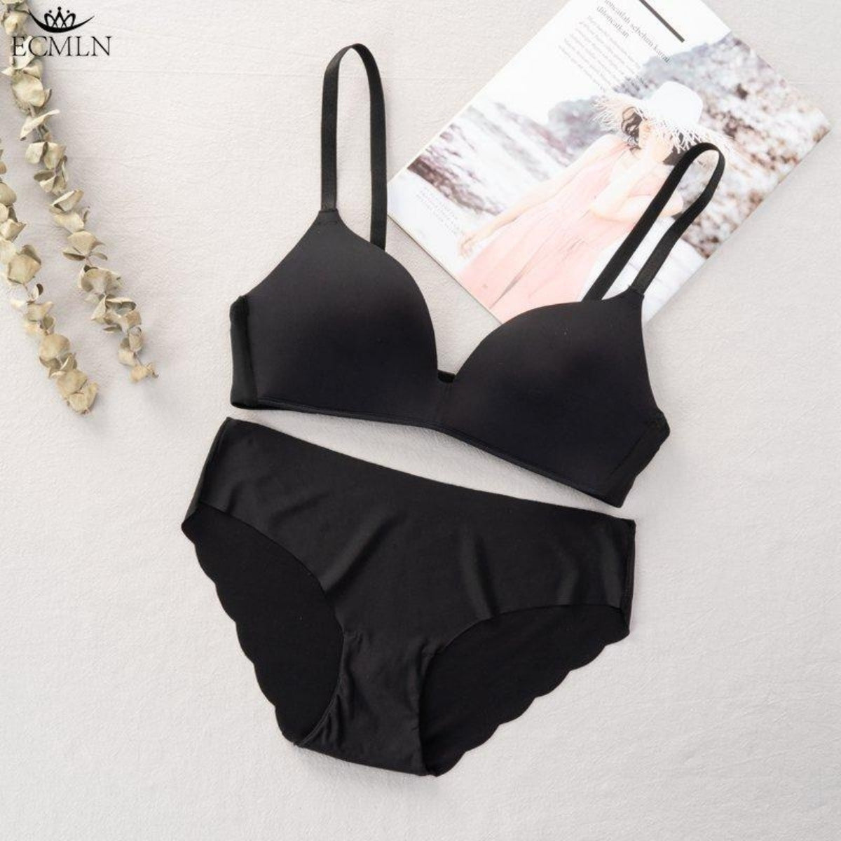 (Pack of 8) Women's Bra Panty Lingerie Set for Girl's Combo  | L-06