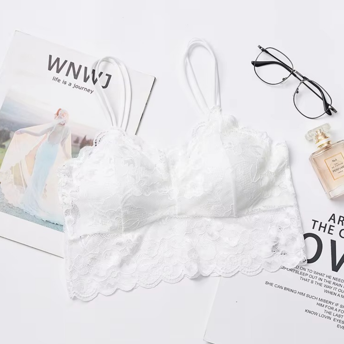 4-Pack Women’s | Trendy Bralette Collection | B-06