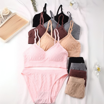 (Pack of 8) Women's  Bra Panty Lingerie Set for Girl's | BP-12