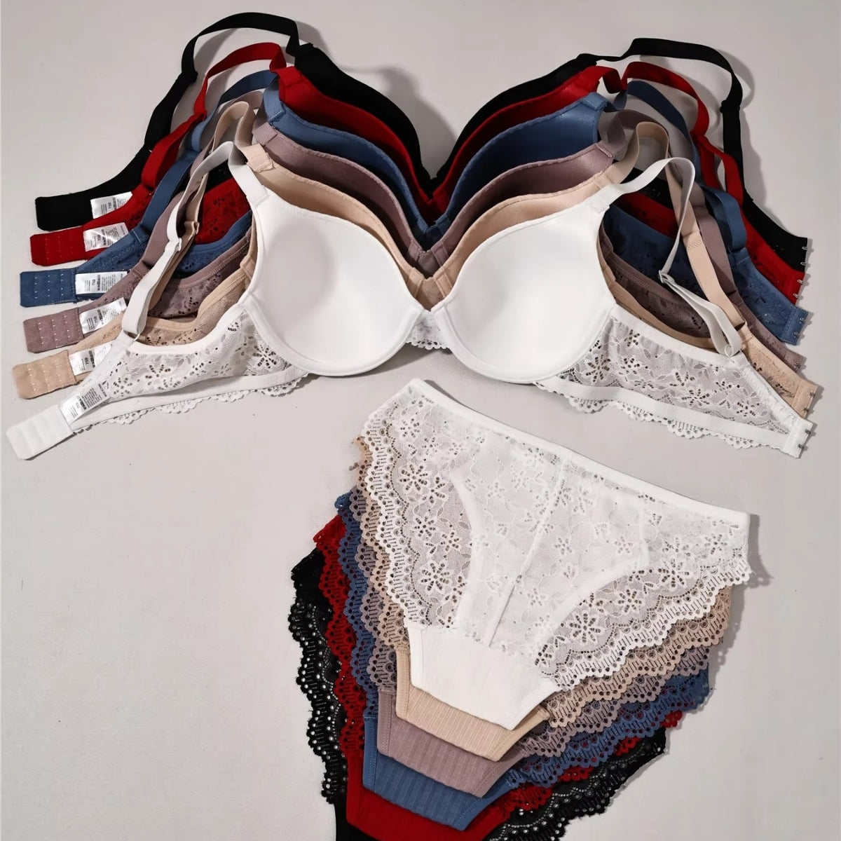 (Pack of 10) Women's  Bra Panty Lingerie Set for Girl's | L-149