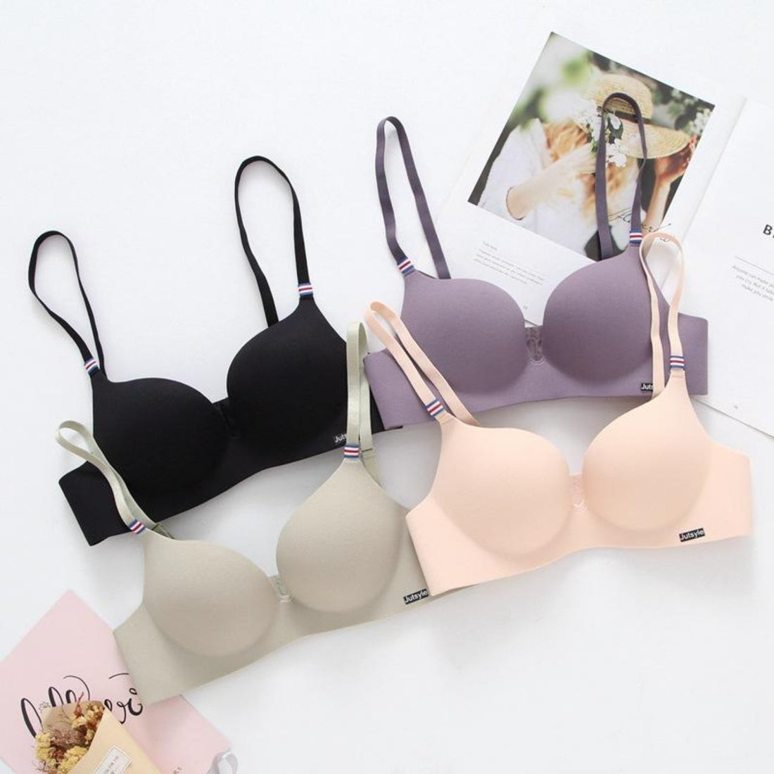 (Pack of 8) Women's  Bra Panty Lingerie Set for Girl's Combo  | L-30