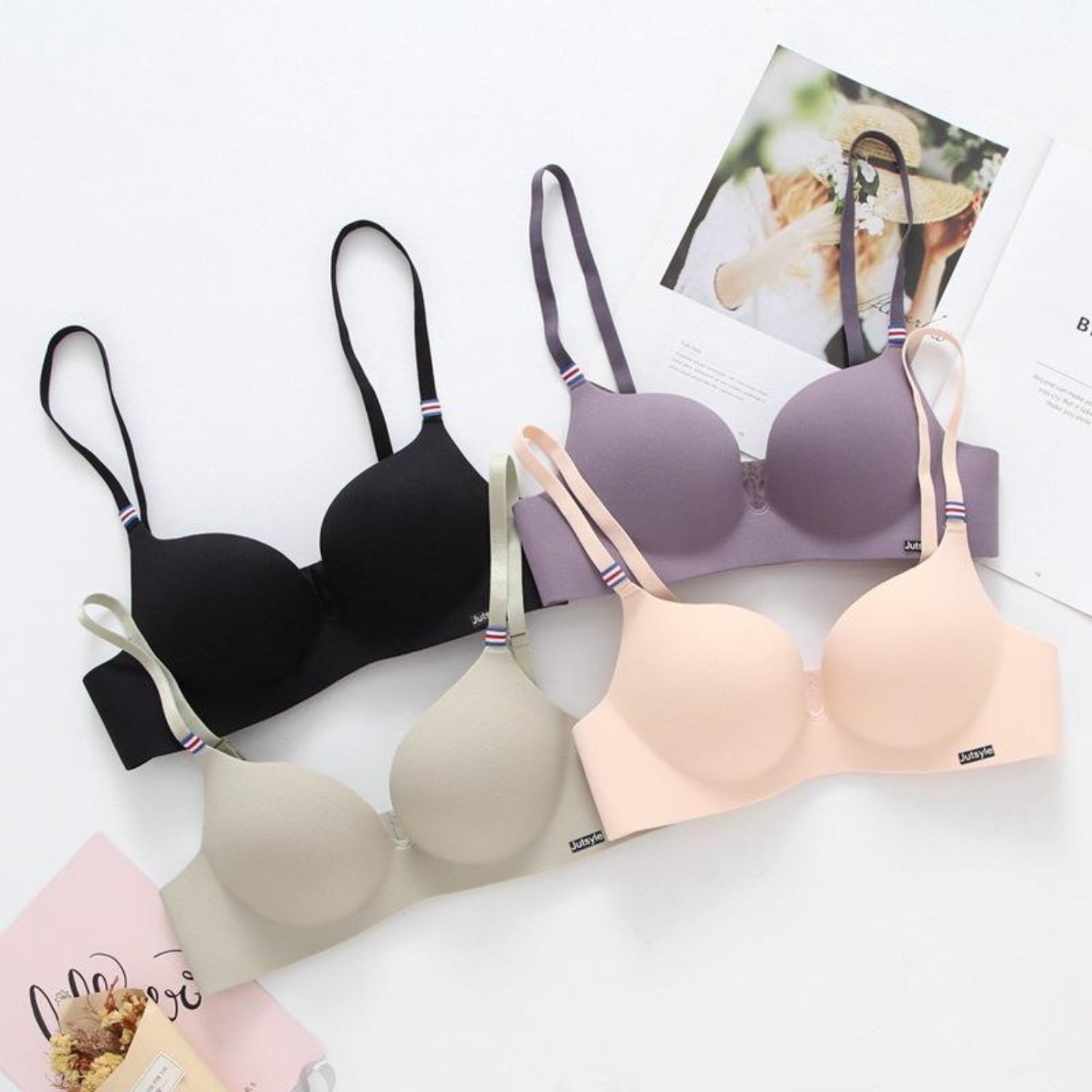 (Pack of 8) Women's  Bra Panty Lingerie Set for Girl's Combo  | L-30