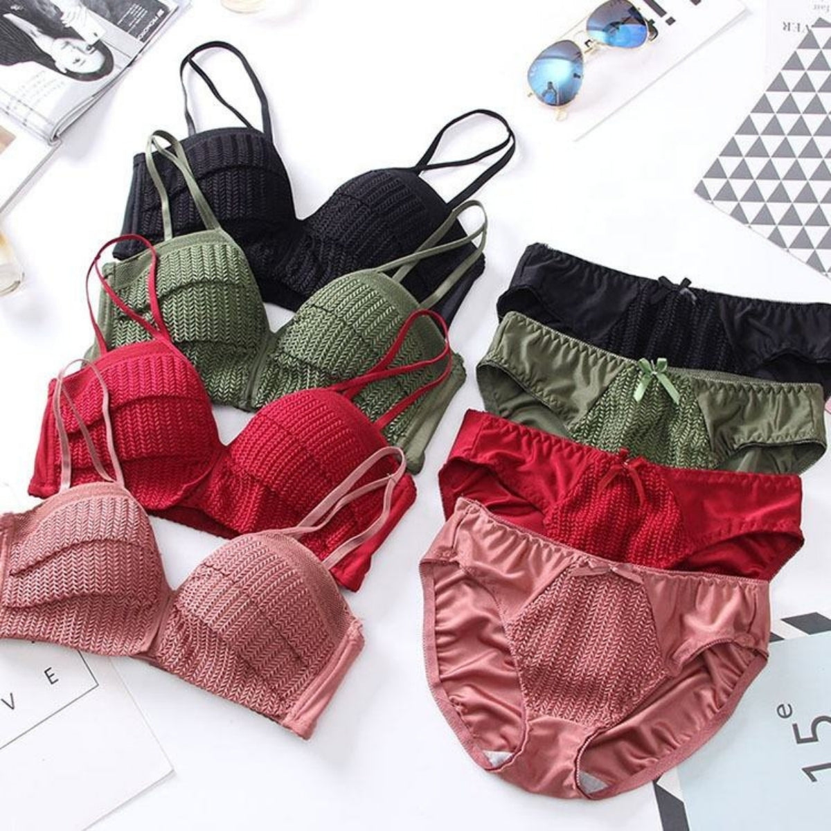 (Pack of 8) Women's  Bra and Panty Lingerie Set for Women | Every Occassion | L-07