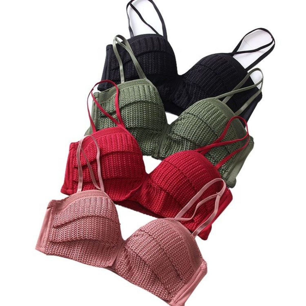 (Pack of 10) Women's  Bra Panty Lingerie Set for Girl's | L-112