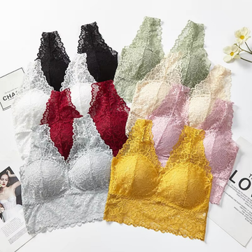 4-Pack Women’s | Trendy Bralette Collection | B-08