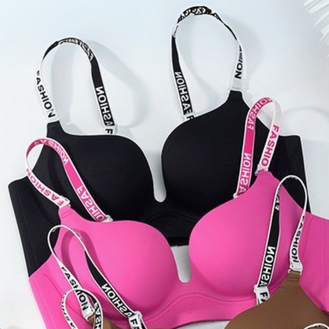 4-Pack Lightweight Push-Up Padded Bras – Comfort & Lift | PB-17