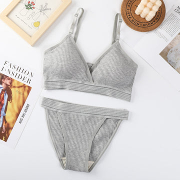 Women's Free Bra & Panty Lingerie Set for Girl's Combo (Pack of 10)-by Zivina | L-67