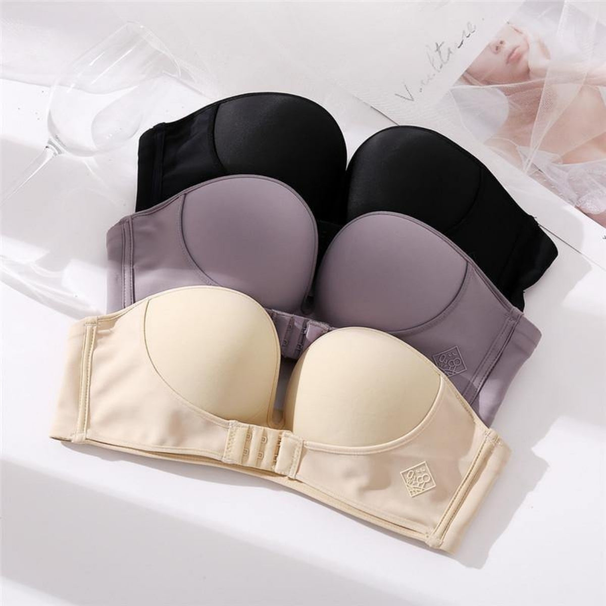 4-Pack Strapless Bras: Your Wardrobe Essentials | SB -05