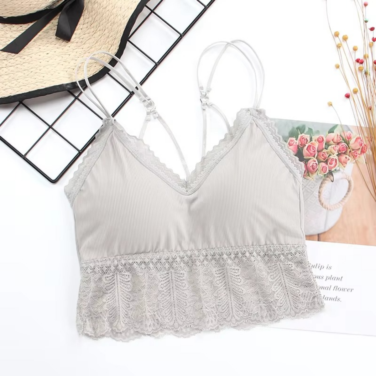 4-Pack Women’s | Trendy Bralette Collection | B-10